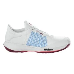 Wilson Kaos Swift White Chambray Blue/Fig Women's Tennis Shoes