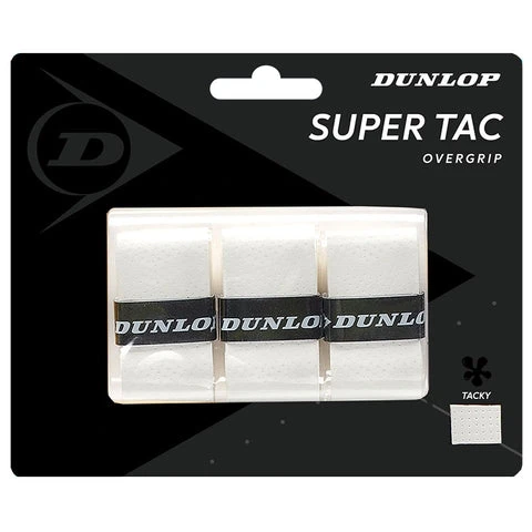 Dunlop Super Tac Overgrip 3 Pack 3 Dunlop Super Tac Overgrip 3 Pack
