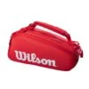 Wilson Super Tour 9 Pack Red Racquet Bag -Ball Sports Related 31dae3e93161053a725ada8a76535d867e724ed8 WR8010501 0 SUPER TOUR 9PK RD new