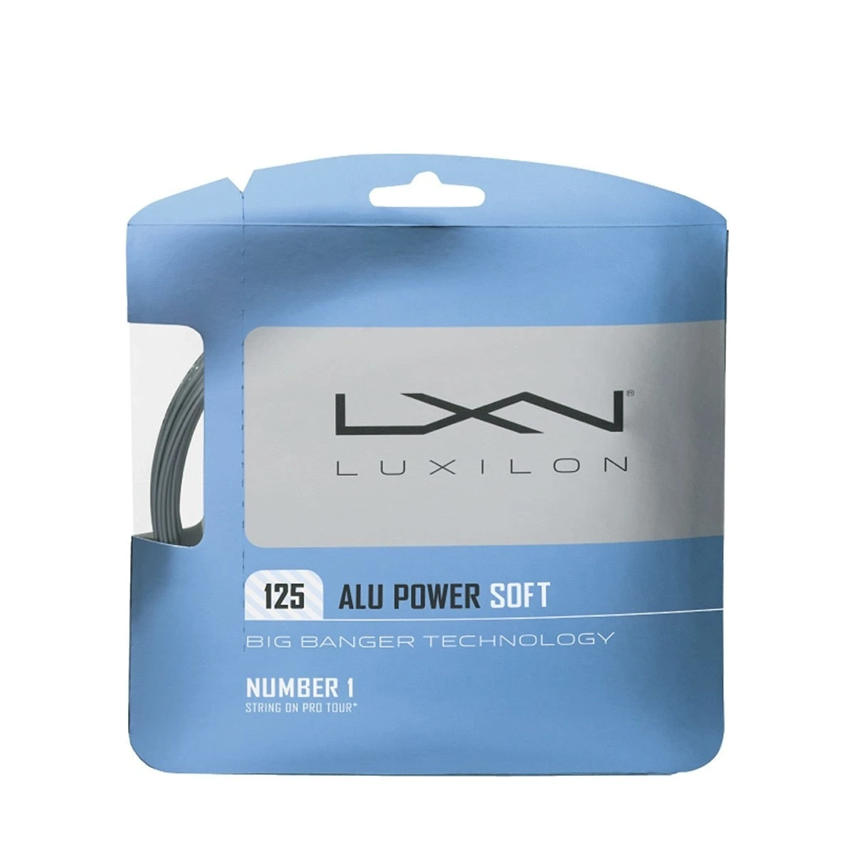 Luxilon Alu Power Soft 125 Silver Tennis String Set 3 Luxilon Alu Power Soft 125 Silver Tennis String Set