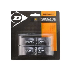 Dunlop Hydramax Pro Comfort Replacement Grip Black 2 Pack