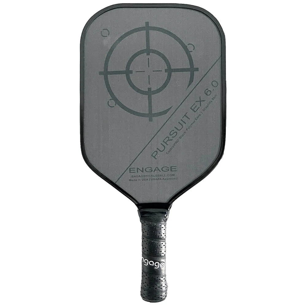 Engage Pursuit EX 6.0 Graphite Stealth Black Pickleball Paddle 3 Engage Pursuit EX 6.0 Graphite Stealth Black Pickleball Paddle