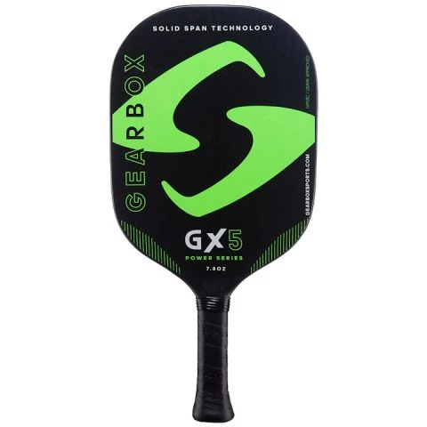 Gearbox GX5 Power Green Pickleball Paddle -Ball Sports Related GX5GreenPower