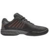 K-Swiss Hypercourt Express 2 Black/Grey/Orange Men's Tennis Shoes -Ball Sports Related KSwissHypercourtExpress2BlackGreyOrangeMenstennisShoes Medial