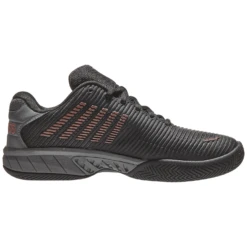 K-Swiss Hypercourt Express 2 Black/Grey/Orange Men's Tennis Shoes