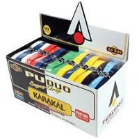 Karakal PU Supergrip - Box Of 24 Duo Colour Assorted Replacement Grips