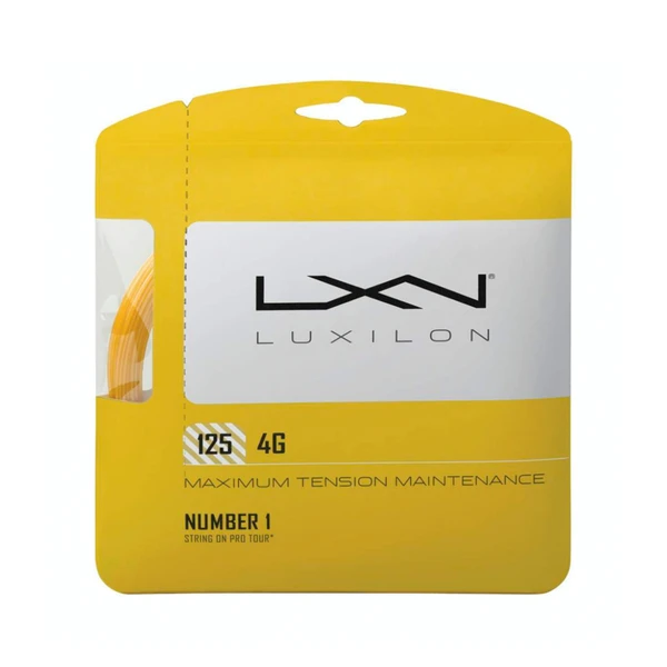 Luxilon 125 4G 16GL Tennis String Set 3 Luxilon 125 4G 16GL Tennis String Set