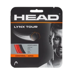 Head Lynx Tour 16 Gauge Orange Tennis String Set