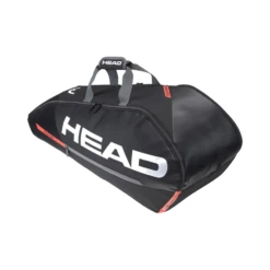 Head Tour Team 6R Combi Black & Orange Racquet Bag (2022)