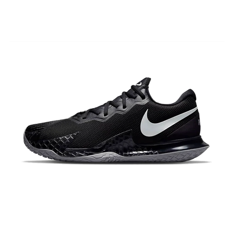 Nike Court Zoom Vapor Cage 4 Rafa Hard Court Black Men's Tennis Shoes 3 Nike Court Zoom Vapor Cage 4 Rafa Hard Court Black Men's Tennis Shoes