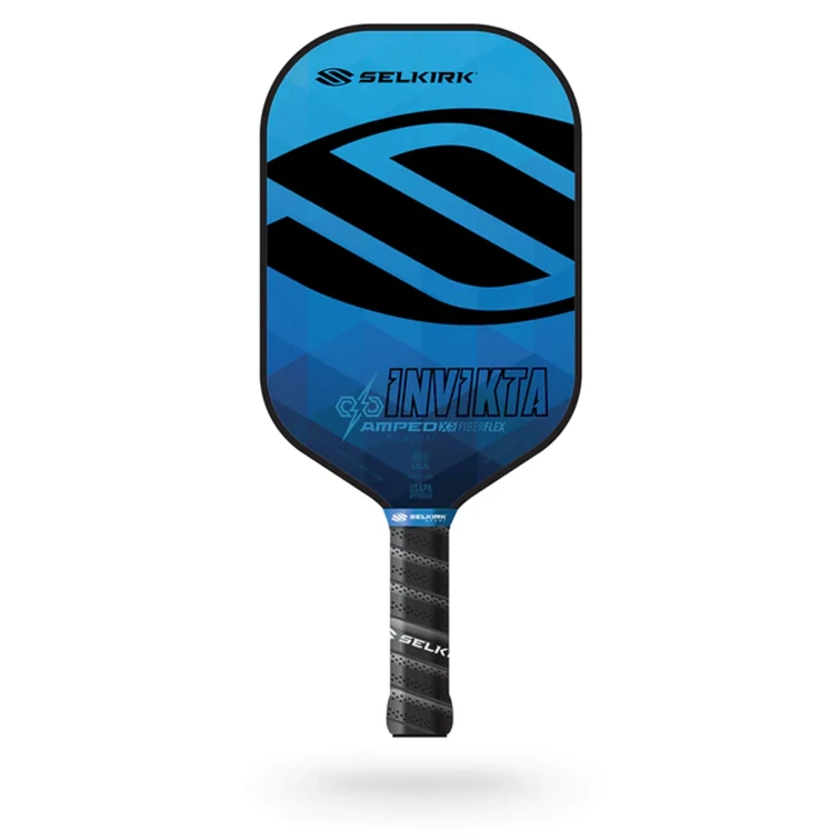 Selkirk Amped Invikta Sapphire Blue Pickleball Paddle 3 Selkirk Amped Invikta Sapphire Blue Pickleball Paddle