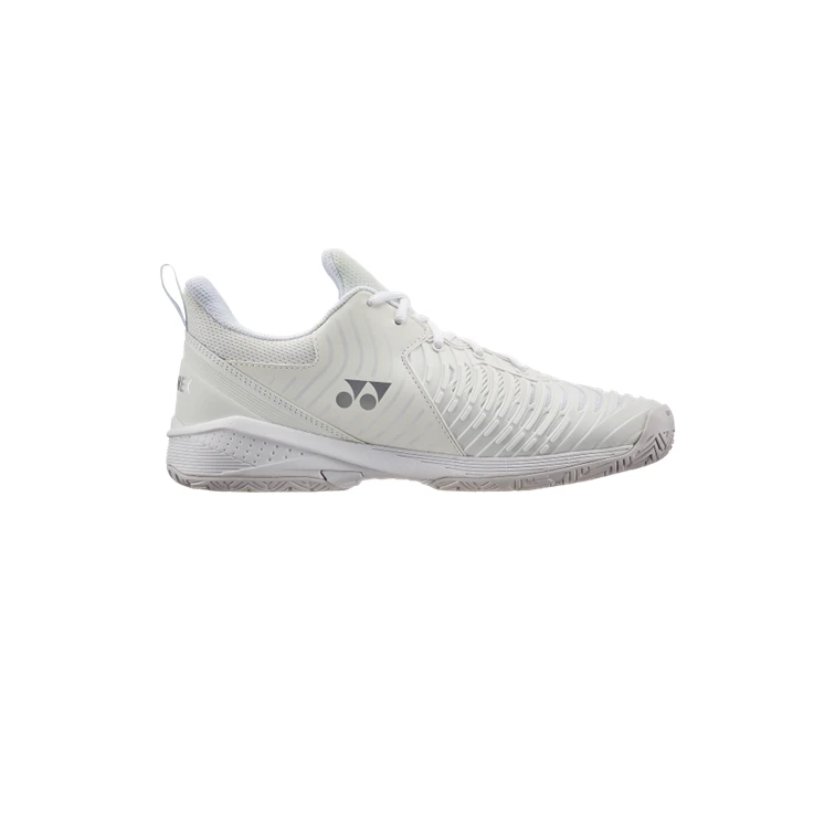 Yonex Power Cushion Sonicage 3 White & Silver Women's Tennis Shoes 4 Yonex Power Cushion Sonicage 3 White & Silver Women's Tennis Shoes - Image 2