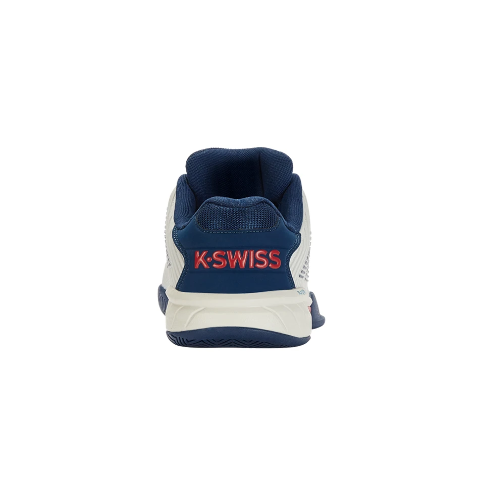 K-Swiss Hypercourt Express 2 Blanc De Blanc/Blue Opal/Lollipop Men's Tennis Shoes 5 K-Swiss Hypercourt Express 2 Blanc De Blanc/Blue Opal/Lollipop Men's Tennis Shoes - Image 3