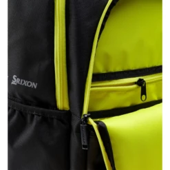 Dunlop 2022 SX-Performance Backpack Black/Yellow -Ball Sports Related Slide3 2fb18060 43a4 4182 acf9 e250fbe53226