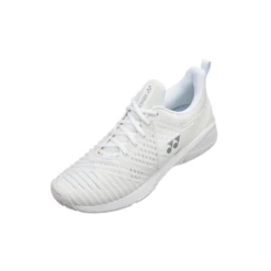 Yonex Power Cushion Sonicage 3 White & Silver Women's Tennis Shoes 10 Yonex Power Cushion Sonicage 3 White & Silver Women's Tennis Shoes -Ball Sports Related Slide3 643c33a2 ffa3 4b01 81f6 eb9904aaa591