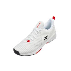 Yonex Power Cushion Sonicage 3 White & Red Men's Tennis Shoes -Ball Sports Related Slide3 e97d1412 c5a9 4d88 b2e8 722318c24dc3