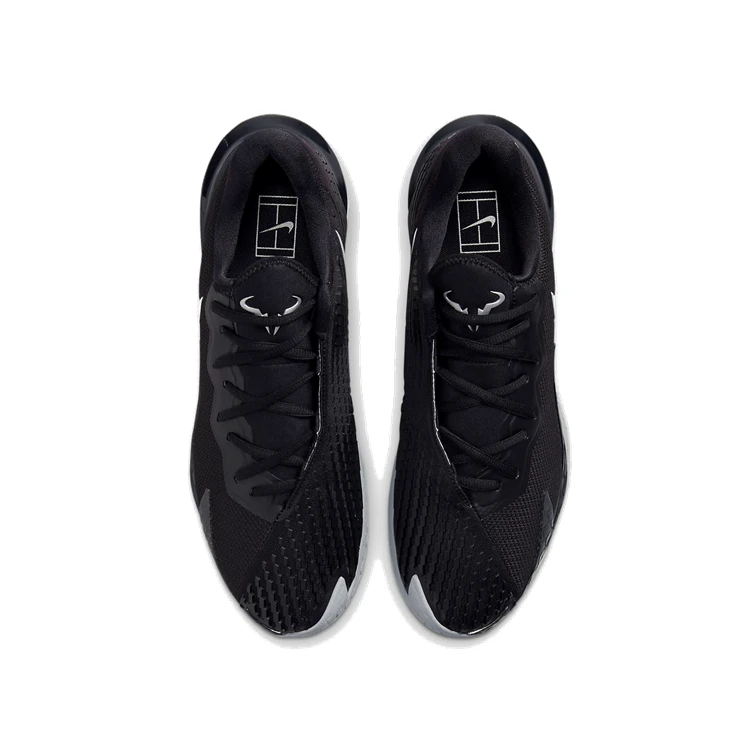 Nike Court Zoom Vapor Cage 4 Rafa Hard Court Black Men's Tennis Shoes 6 Nike Court Zoom Vapor Cage 4 Rafa Hard Court Black Men's Tennis Shoes - Image 4