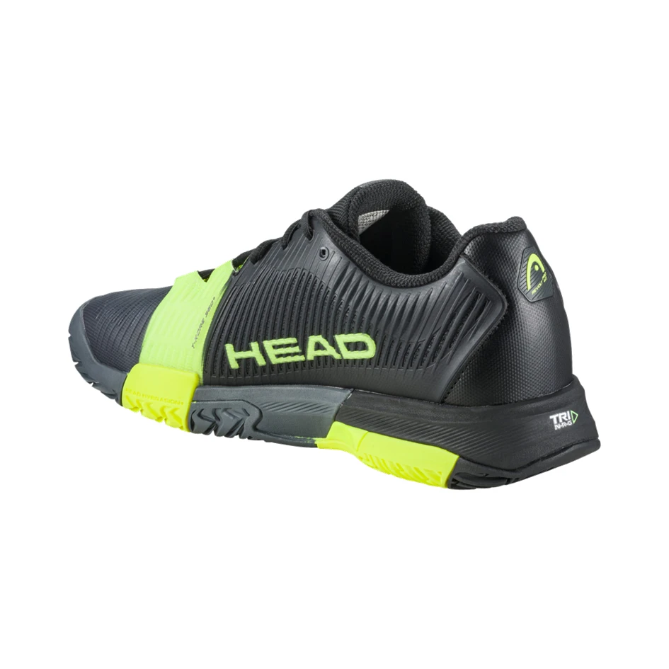 Head Revolt Pro 4.0 Black & Yellow Men's Tennis Shoes 6 Head Revolt Pro 4.0 Black & Yellow Men's Tennis Shoes - Image 4