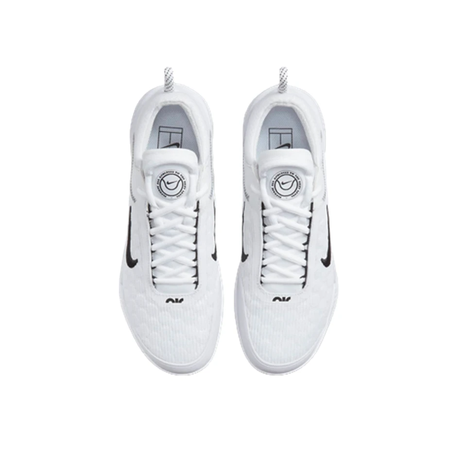 NikeCourt Zoom NXT Hard Court White & Black Men's Tennis Shoes 6 NikeCourt Zoom NXT Hard Court White & Black Men's Tennis Shoes - Image 4