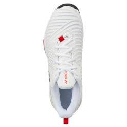 Yonex Power Cushion Sonicage 3 White & Red Men's Tennis Shoes -Ball Sports Related Slide5 d97bb863 43e7 415b a976 78b8d3a48713