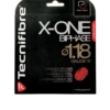 Tecnifibre X-ONE Biphase 18 Squash String Set -Ball Sports Related Tecnifibre X ONE BIPHASE Red 1.18 Squash String 48397.1384368993.1280.1280