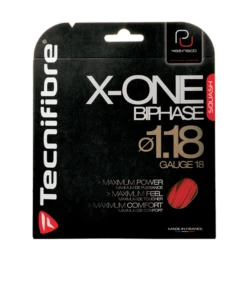 Tecnifibre X-ONE Biphase 18 Squash String Set