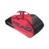 Head Tour Team 6R Combi Black & Red Racquet Bag (2022) 1 Head Tour Team 6R Combi Black & Red Racquet Bag (2022) -Ball Sports Related TourTeam6RCombiBlackRed