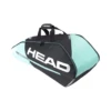 Head Tour Team 6R Combi Black & Mint Racquet Bag (2022) 2 Head Tour Team 6R Combi Black & Mint Racquet Bag (2022) -Ball Sports Related TourTeam6RSupercombiBlackMint