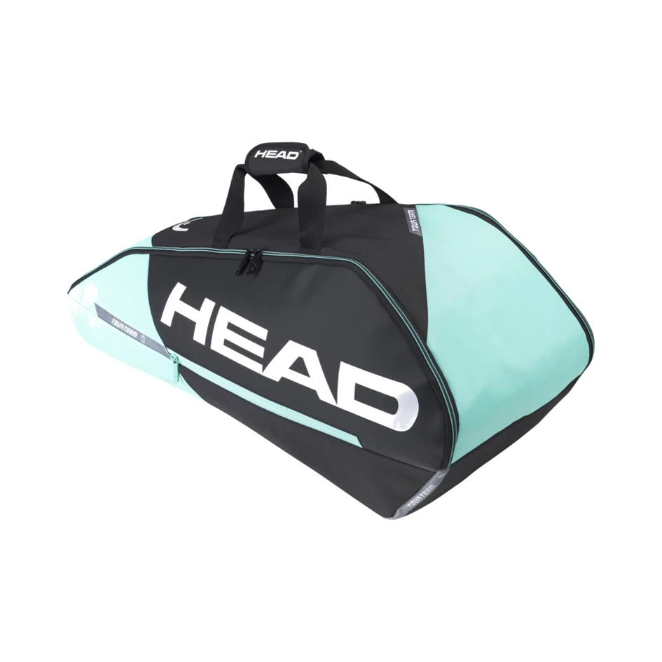 Head Tour Team 6R Combi Black & Mint Racquet Bag (2022) 3 Head Tour Team 6R Combi Black & Mint Racquet Bag (2022)
