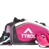 Tyrol Tournament Bag (Hot Pink/Black/White) -Ball Sports Related Tyrol Tournament Bag Pink Side Open