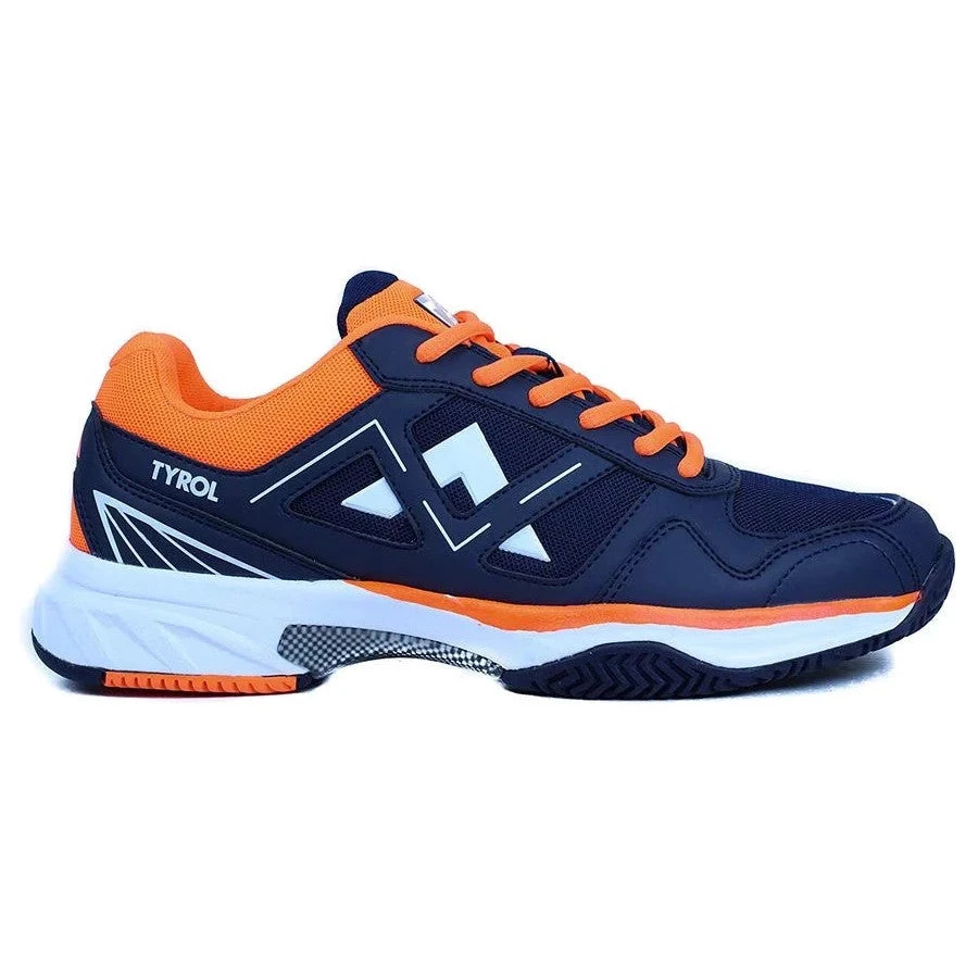 Tyrol Volley Navy/Orange Men's Pickleball Indoor Court Shoes 3 Tyrol Volley Navy/Orange Men's Pickleball Indoor Court Shoes