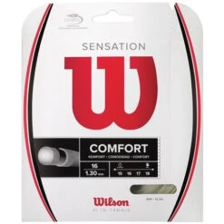 Wilson Sensation 16 Multifilament Tennis String Set