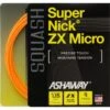 Ashaway Supernick ZX Micro Orange Squash String Set -Ball Sports Related ashaway supernick zx micro squash string 18g orange set 9