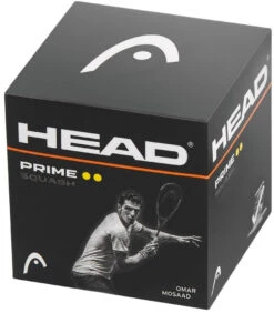 Head Prime Double Yellow Squash Ball