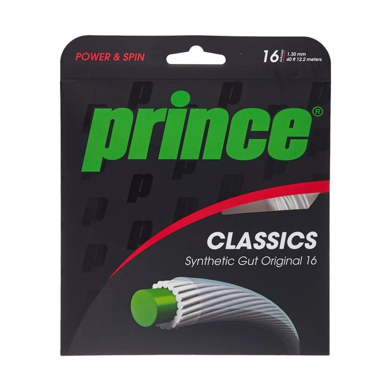 Prince Synthetic Gut 16 Tennis String Sets 3 Prince Synthetic Gut 16 Tennis String Sets